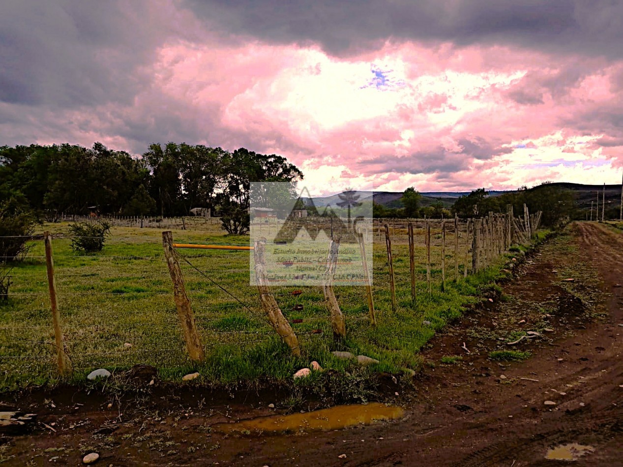 Excepcional Loteo a metros de la Entrada a Alumine 