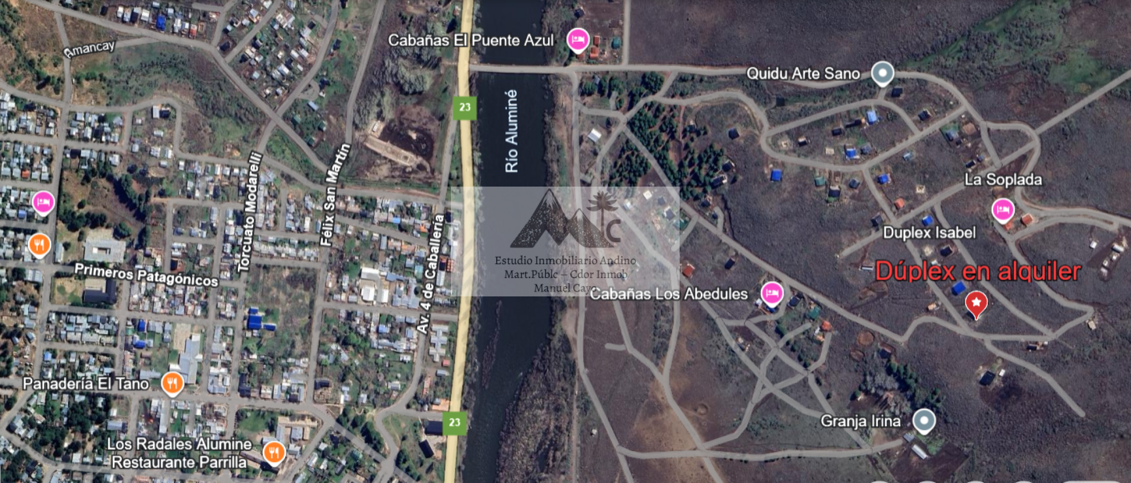 Duplex en estilo Cabaña Andina de montaña